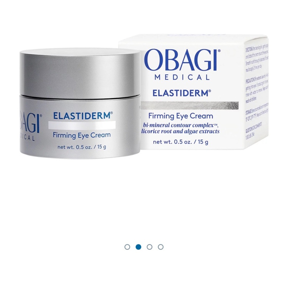 Obagi Elastiderm Firming Eye Cream - Silver and White